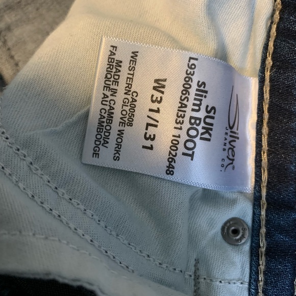 Silver jeans , great condition - Picture 4 of 6